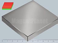 80x80x10 mm N52 NEODYM m�gnes has�b