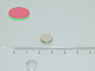 10x2 mm N38 NEODYM m�gnes korong