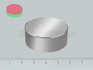 38x12 mm N38 NEODYM m�gnes korong