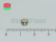 5x4 mm N38 NEODYM m�gnes korong