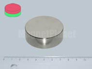50x20 mm N45 NEODYM m�gnes korong