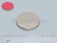 50x6 mm N42 NEODYM m�gnes korong