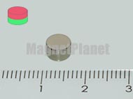 6x4 mm N45 NEODYM m�gnes korong