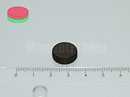 15x5 mm Y35 FERRIT m�gnes korong