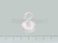 H-20x6 mm FERRIT csavaros kamp� feh�r