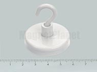 H-40x8 mm FERRIT csavaros kamp� feh�r