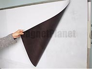 M�gnes lap whiteboard fel�lettel A4x0,9 mm