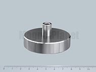 POT-B 60x15 NEODYM r�gz�t� m�gnes menetes h�vellyel