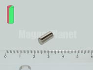 5x10 mm N45 NEODYM m�gnes r�d diametral!
