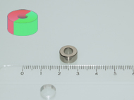 10x5/5 mm N45 NEODYM m�gnes gy�r� diametral!