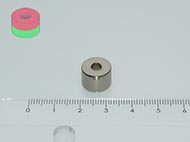12x10/5 mm N35 NEODYM m�gnes gy�r�