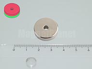 20x7/4 mm N35 NEODYM m�gnes gy�r�